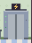 The recharge station, a pod with a lightning bolt